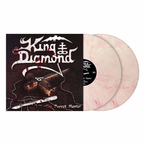 King Diamond The Puppet Master (Limited Edition, Red & White Colored Vinyl) (2 Lp's)