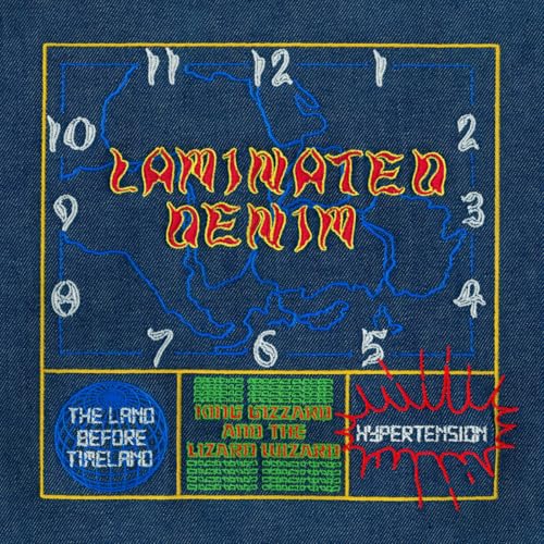 King Gizzard & The Lizard Wizard Laminated Denim [Lucky Rainbow Edition Lp]