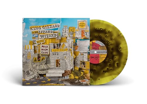 King Gizzard & The Lizard Wizard/ Mild High Club Sketches Of Brunswick East (Limited Edition, "Migraine Edition" Yellow & Black Colored Vinyl)