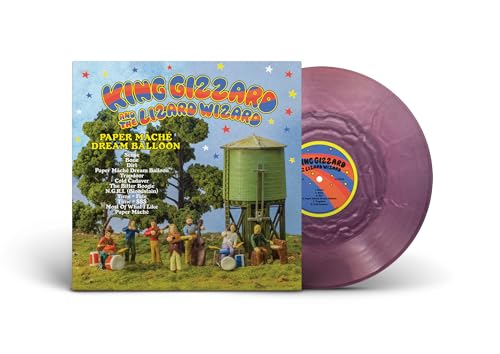 King Gizzard & The Lizard Wizard Paper Mâché Dream Balloon (Limited Edition, Pink Seaglass Colored Vinyl)