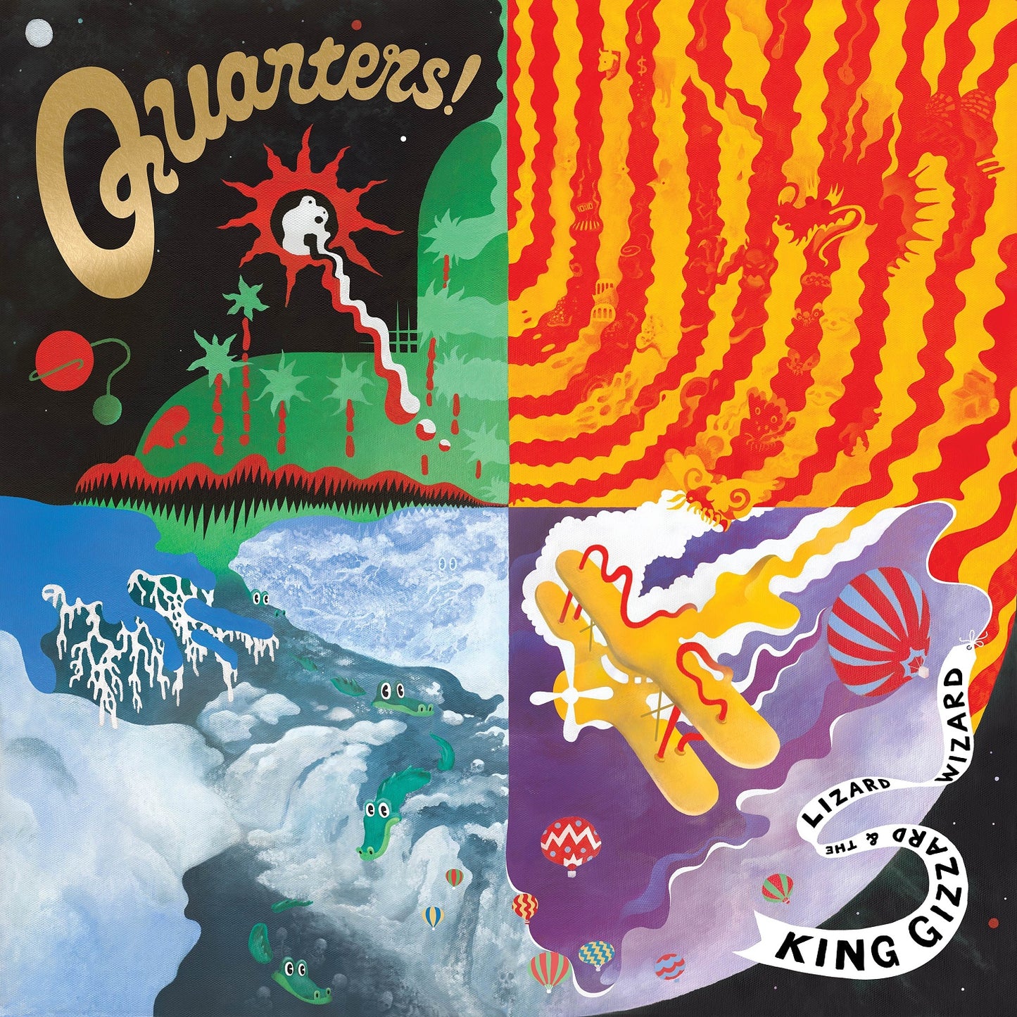 King Gizzard & The Lizard Wizard Quarters! [LP]