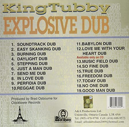 King Tubby Explosive Dub