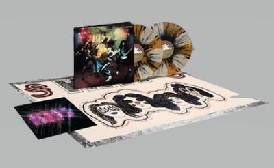 Kiss Alive!: 50th Anniversary Edition (Limited Edition, White & Gold Cornetto w/Black Splatter Colored Vinyl, Gold Foil Gatefold Jacket, Bonus Poster) (2 Lp's)