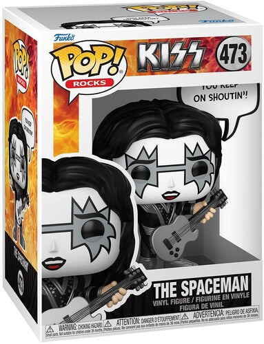 Kiss Funko POP! Sayings: KISS - The Spaceman, Rock & Roll All Night (Vinyl Figure, Collectible)