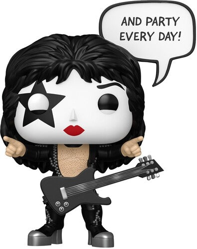 Kiss Funko POP! Sayings: KISS - The Starchild, Rock & Roll All Night (Vinyl Figure, Collectible)
