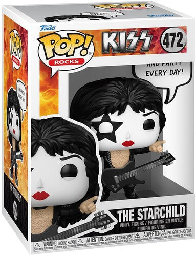 Kiss Funko POP! Sayings: KISS - The Starchild, Rock & Roll All Night (Vinyl Figure, Collectible)