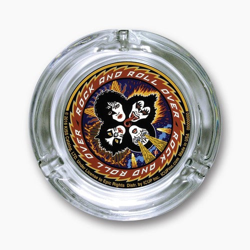 Kiss ICUP 30872 KISS Rock and Roll Over Ashtray, Multicolor