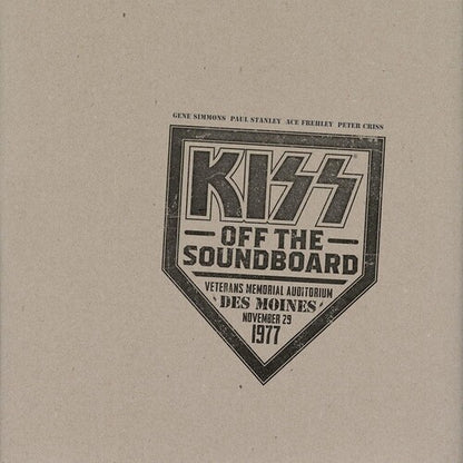 Kiss Kiss Off The Soundboard: Live In Des Moines (Limited Edition, Violet Colored Vinyl) (2 Lp's)