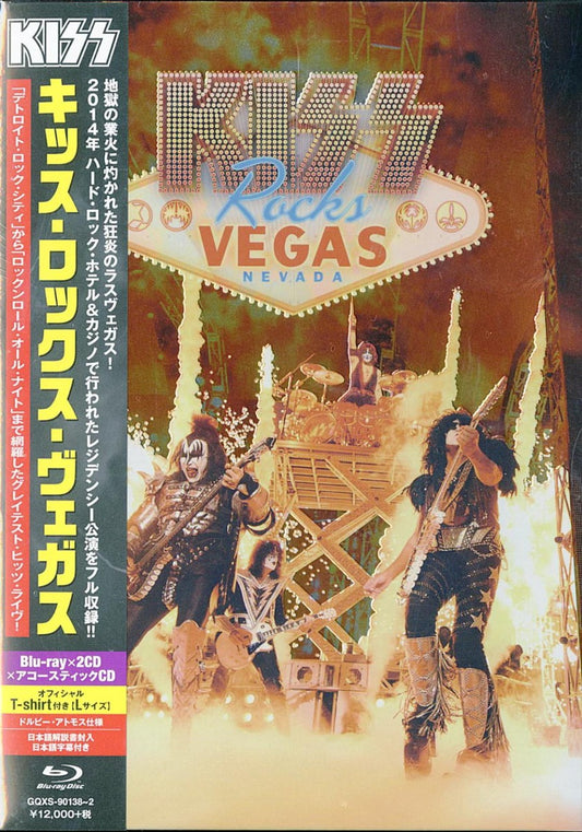Kiss Kiss Rocks Vegas (Cd/Blu Ray) [Import] (Japan)
