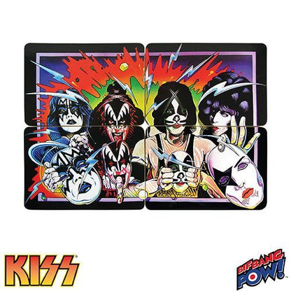 Kiss Kiss Unmasked Coaster Set Of 4 (Coasters)