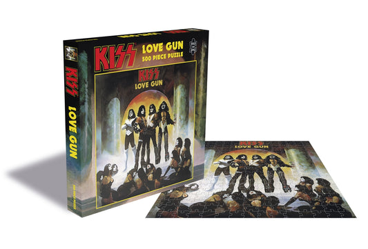 Kiss Love Gun (500 Piece Jigsaw Puzzle)