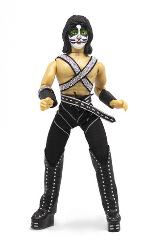 Kiss Mego - KISS - Catman Love Gun 8" Action Figure with Drum (Large Item, Action Figure, Collectible)