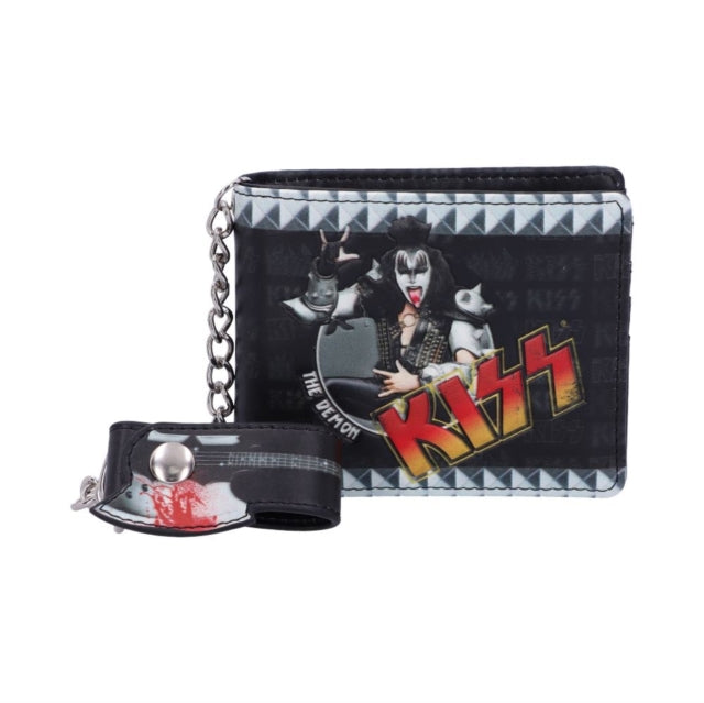 Kiss The Demon Wallet With Chain