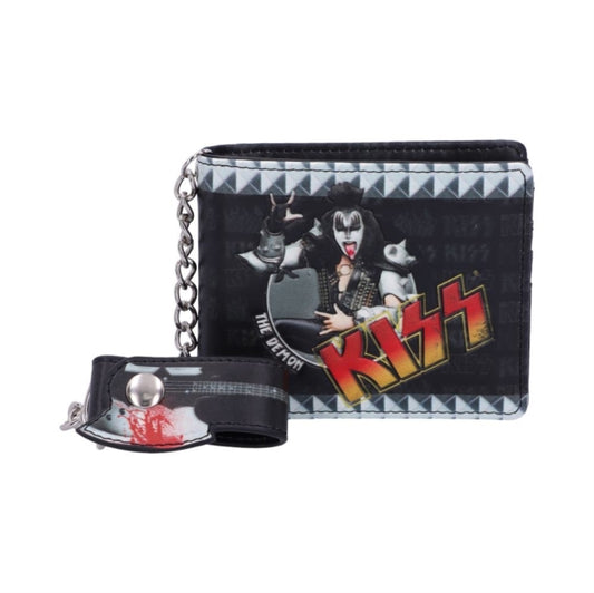Kiss The Demon Wallet With Chain