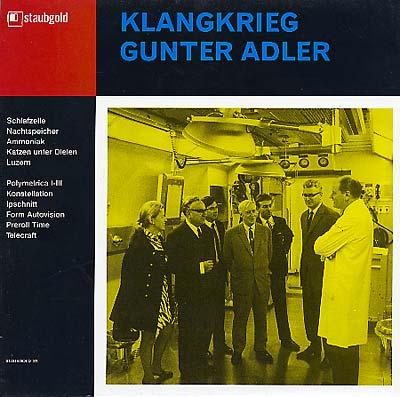 KLANGKRIEG/GUNTER ADLER Klangkrieg/Gunter Adler