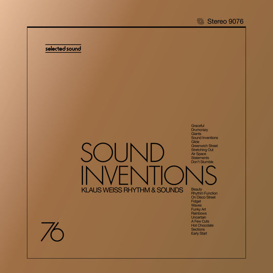 KLAUS WEISS RHYTHM AND SOUNDS Sound Inventions (Selected Sound)