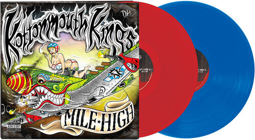 Kottonmouth Kings Mile High - Red/ blue [Explicit Content] (Colored Vinyl, Red, Blue, Gatefold LP Jacket) (2 Lp's)