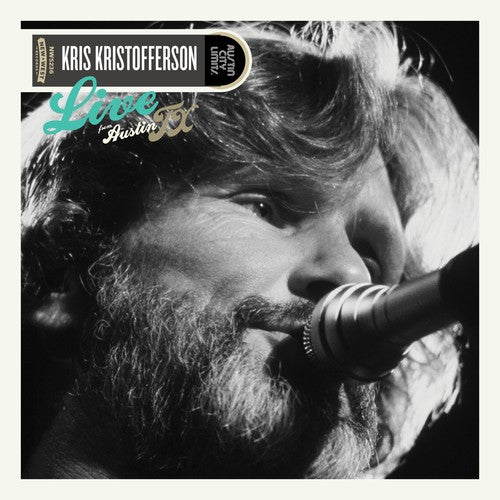 Kris Kristofferson Live From Austin, Tx (Limited Edition, (Green/Grey Splatter) (2 Lp's)