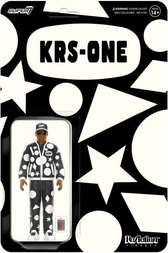 Krs-one Super7 - KRS-One - ReAction Figures Wv2 - KRS-1 (Self Destruction) (Collectible, Action Figure)