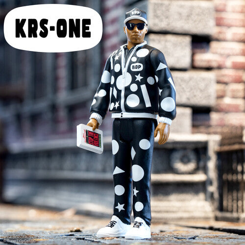 Krs-one Super7 - KRS-One - ReAction Figures Wv2 - KRS-1 (Self Destruction) (Collectible, Action Figure)