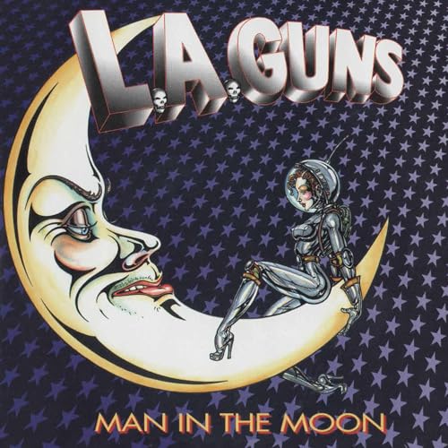 L.A. Guns Man In The Moon (Cobalt Blue Vinyl) (Anniversary Edition)