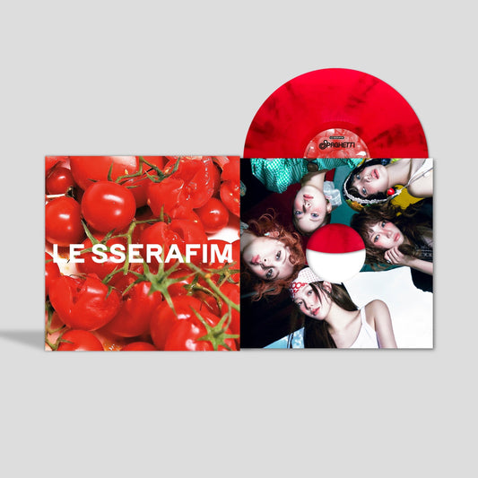 LE SSERAFIM 1St Single Album "Spaghetti" (Indie Exclusive) [Tomato Red Vinyl]