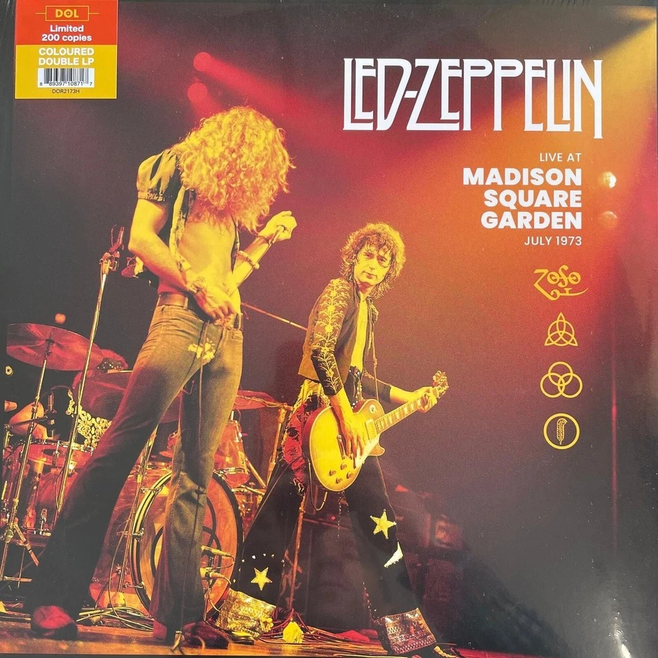 Led Zeppelin Live At Madison Square Garden: July 1973 (Limited Edition, Colored Vinyl) [Import] (2 Lp's)