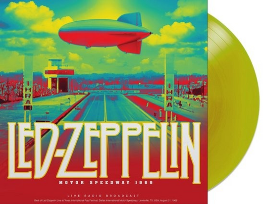 Led Zeppelin Motor Speedway 1969 (Limited Edition, Transparent Lime Colored Vinyl) [Import]