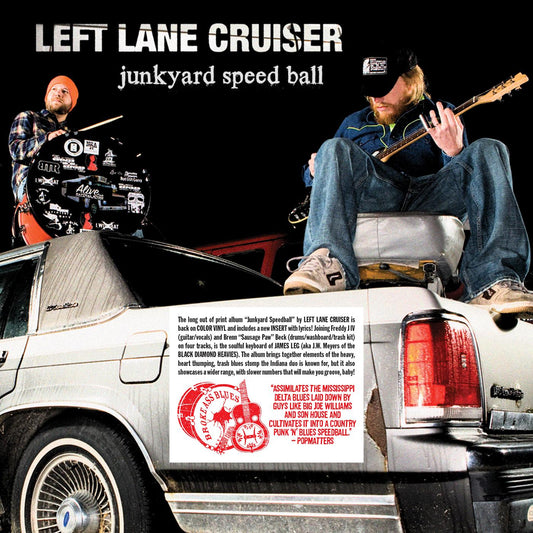 Left Lane Cruiser Junkyard Speedball (RED & BLACK "SMASH" VINYL)