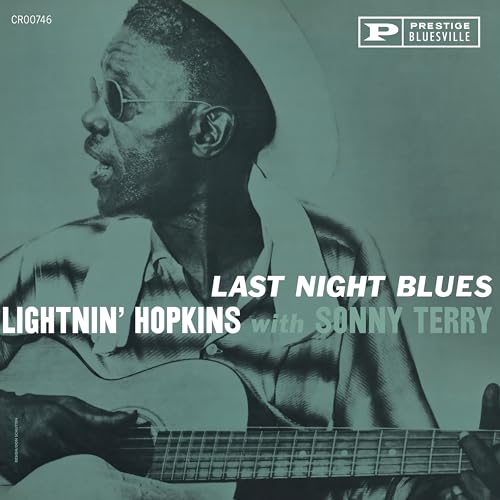 Lightnin' Hopkins/Sonny Terry Last Night Blues (Bluesville Acoustic Sounds Series) [LP]