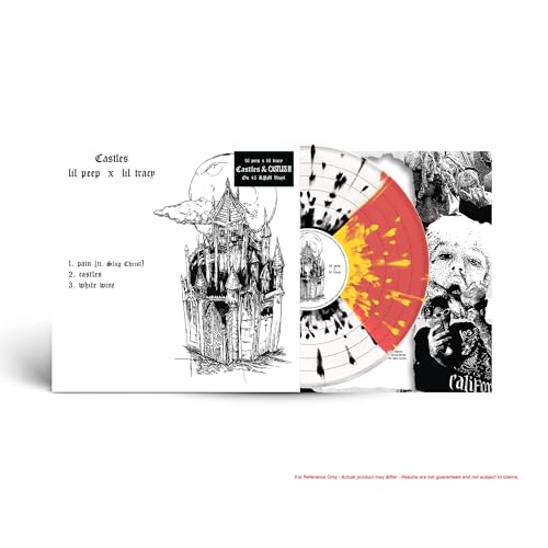 Lil Peep Castles I & Ii (Butterfly Effect Vinyl 2Lp: White With Black Splatter + Red With Yellow Splatter)