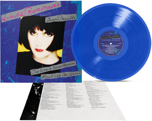 Linda Ronstadt Cry Like a Rainstorm, Howl Like the Wind (Translucent Blue Colored Vinyl, 140 Gram Vinyl, Anniversary Edition, Reissue)