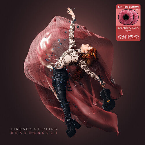 Lindsey Stirling Brave Enough (Cranberry Swirl Colored Vinyl) (2 Lp's)