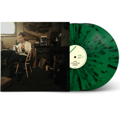 Logic College Park (Limited Edition, "Varsity" Green & Black Splatter, Artist Signed) (2 Lp's)