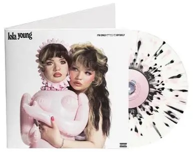 Lola Young I'm Only F**king Myself: The "Blisters" Edition (Limited Edition, White with Pink And Black Splatter Colored Vinyl, Signed Insert) [Explicit Content]
