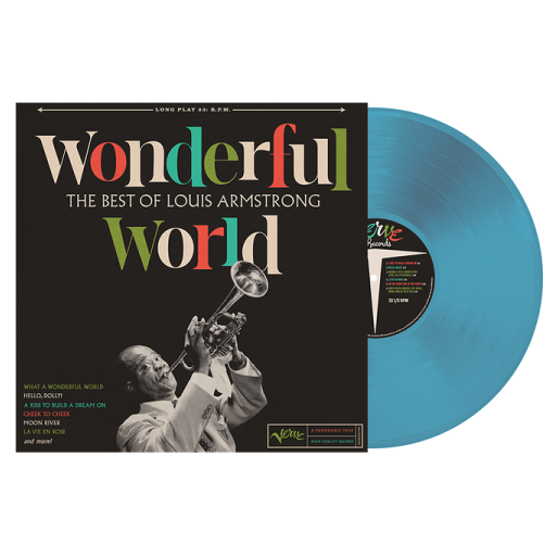 Louis Armstrong Wonderful World: The Best Of Louis Armstrong (Limited Edition, Blue Vinyl)