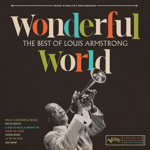 Louis Armstrong Wonderful World: The Best Of Louis Armstrong (Limited Edition, Blue Vinyl)