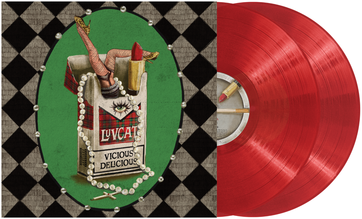 Luvcat Vicious Delicious (Indie Exclusive) (Red Vinyl) [2LP]