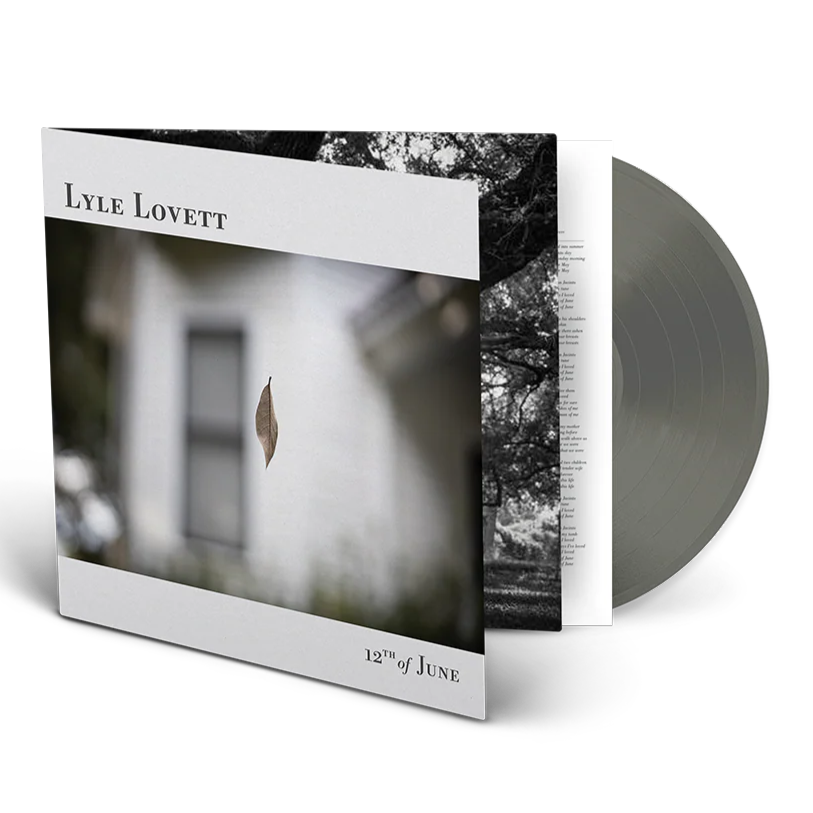 Lyle Lovett 12th Of June (Limited Edition, Black Ice Colored Vinyl)