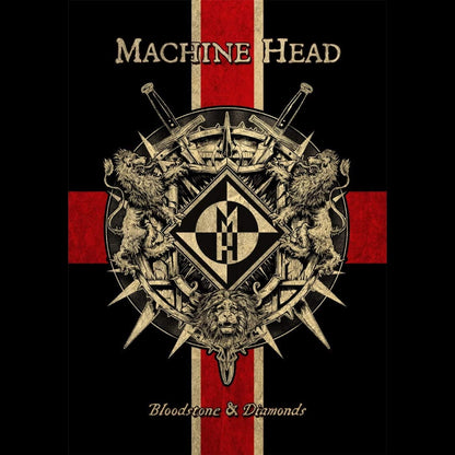 Machine Head Bloodstone & Diamonds (10th Anniversary) (Limited Edition, Clear, Black, Red & Gold Splatter Colored Vinyl) (2 Lp's)