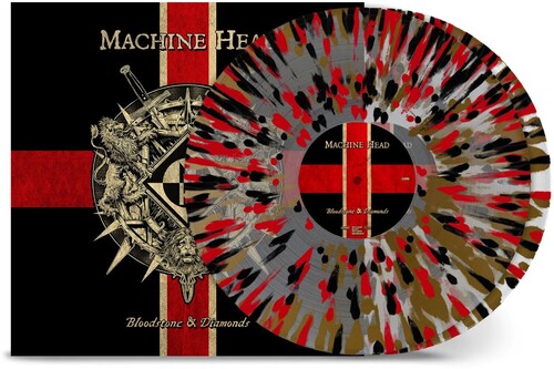 Machine Head Bloodstone & Diamonds (10th Anniversary) (Limited Edition, Clear, Black, Red & Gold Splatter Colored Vinyl) (2 Lp's)