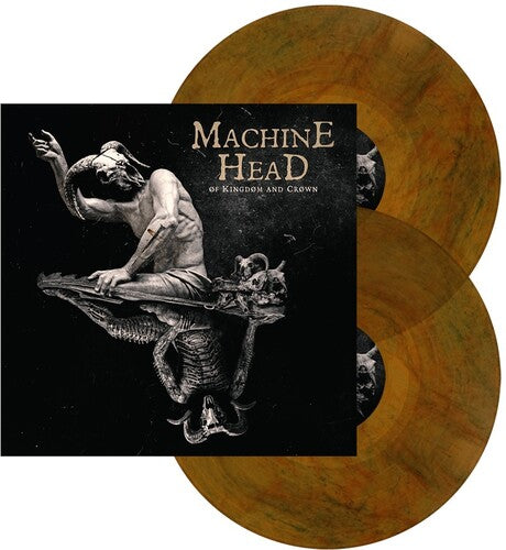 Machine Head ØF KINGDØM AND CRØWN (Limited Edition, Brown & Orange Marble Colored Vinyl) (2 Lp's)