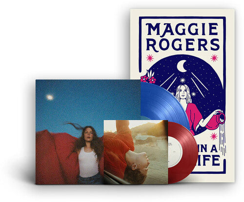 Maggie Rogers Heard It In A Past Life: 5th Anniversary Deluxe Edition (Blue Colored Vinyl with Bonus Red Colored 7-Inch Vinyl & Poster) [Import]