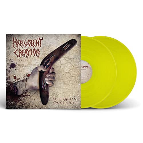 Malevolent Creation Australian Onslaught (Yellow Vinyl 2Lp)