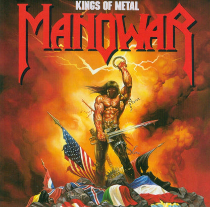 Manowar Kings Of Metal (Limited Edition, Transparent Blue Colored Vinyl) [Import]