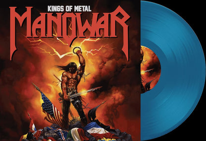 Manowar Kings Of Metal (Limited Edition, Transparent Blue Colored Vinyl) [Import]