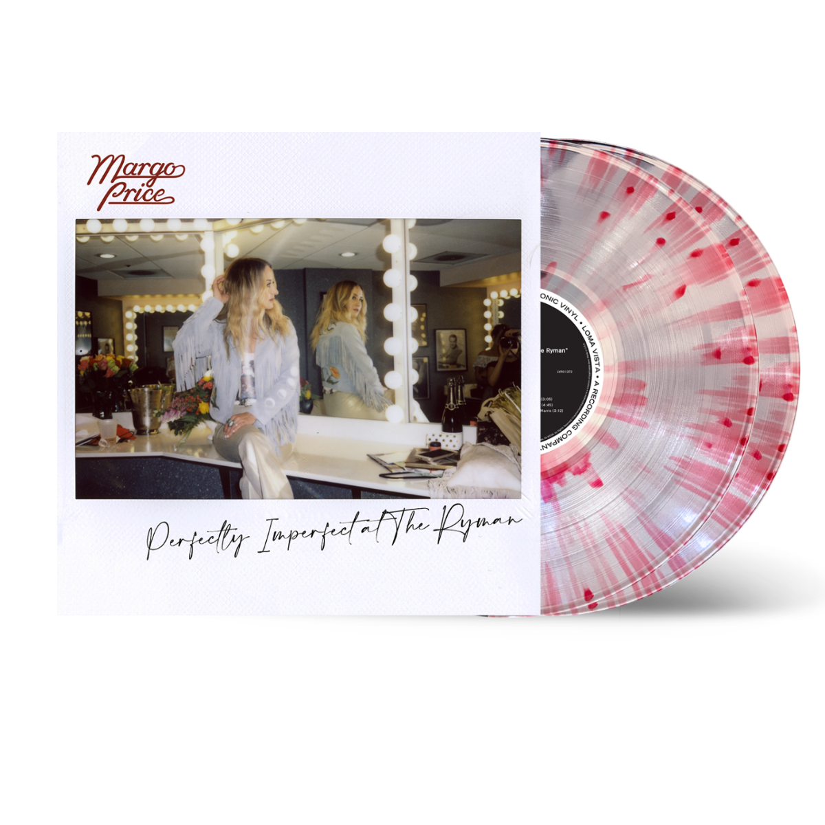 Margo Price Perfectly Imperfect At The Ryman [Clear w/ Red Splatter 2 LP]