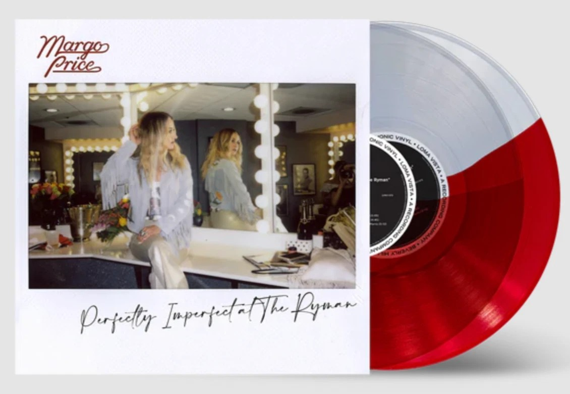 Margo Price Perfectly Imperfect At The Ryman [Explicit Content] (Limited Edition, Clear W/ Red Split Colored Vinyl) (2 Lp's)