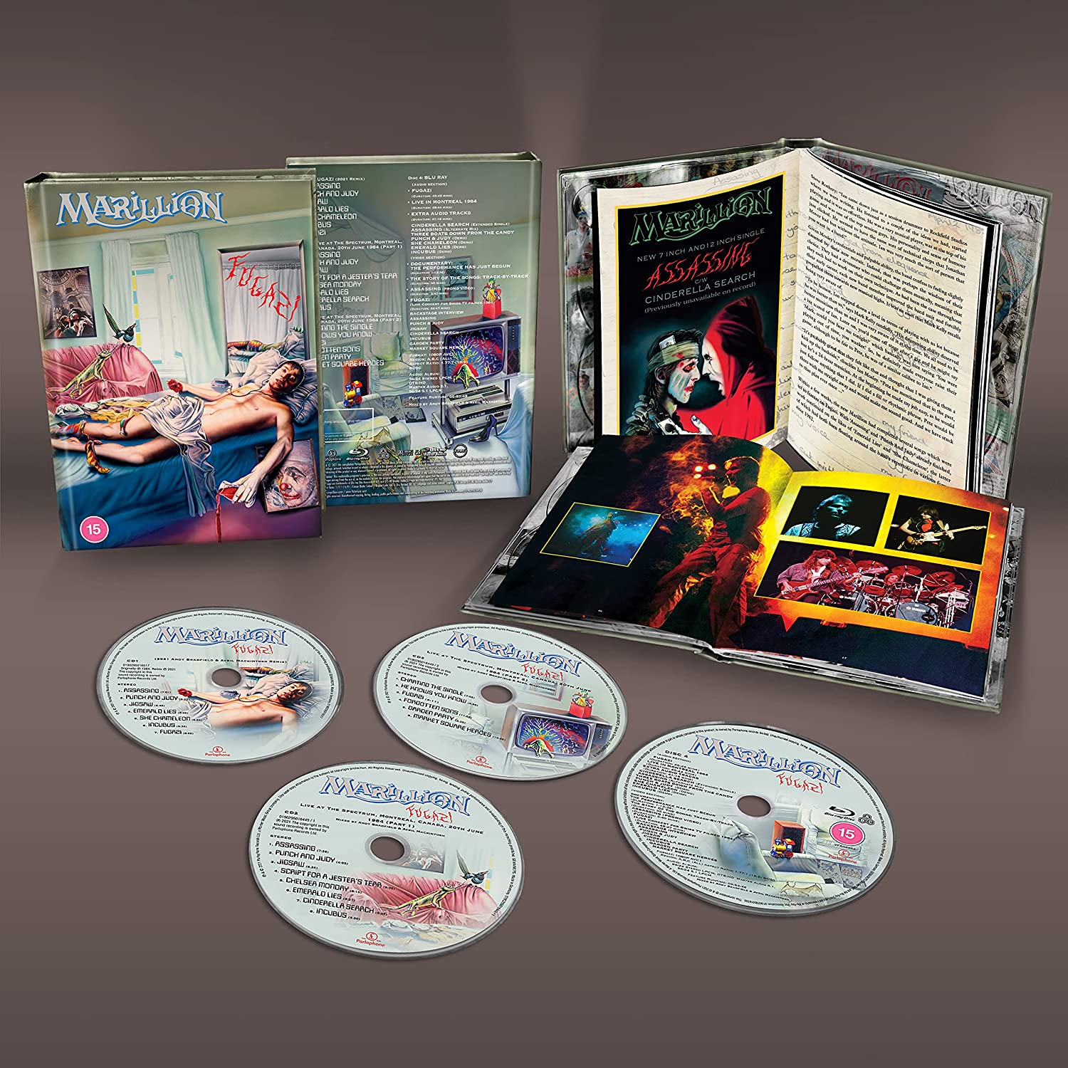 Marillion Fugazi (Deluxe Edition)(3CD)(1BluRay)