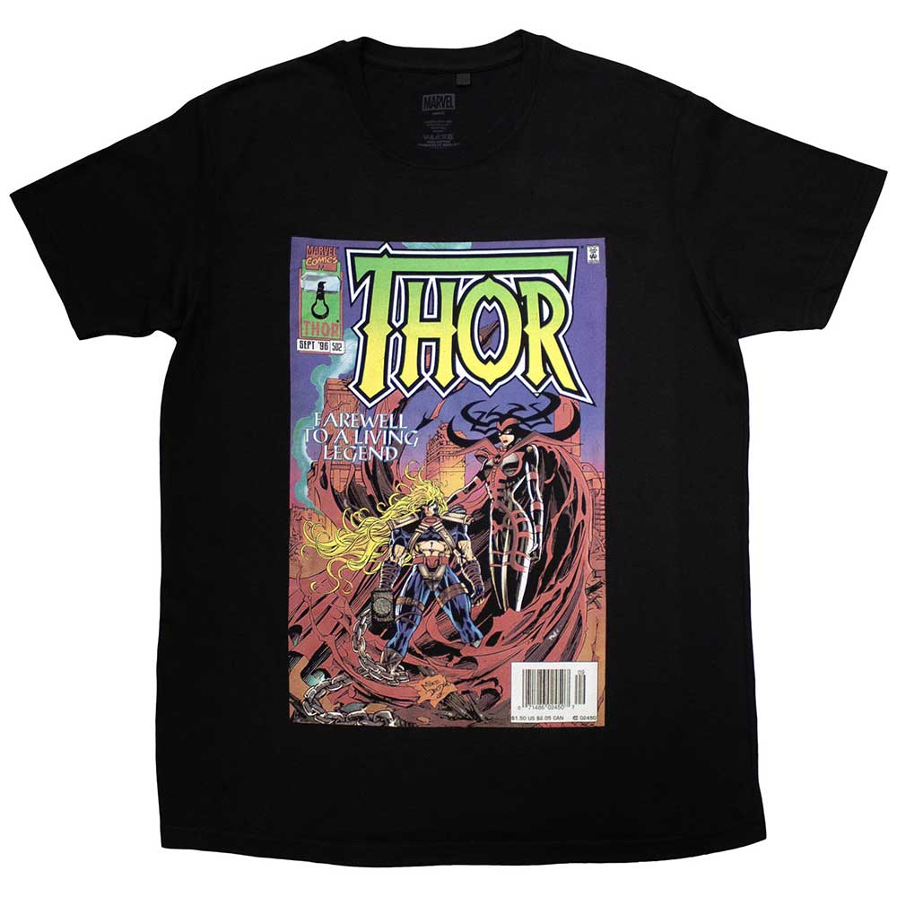 Marvel Comics Thor Living Legend Comic Cover